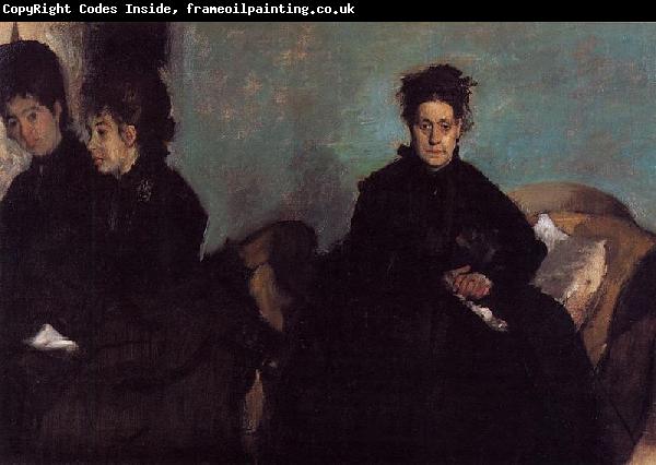 Edgar Degas Duchess di Montajesi with Her Daughters